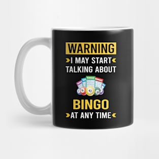 Warning Bingo Mug